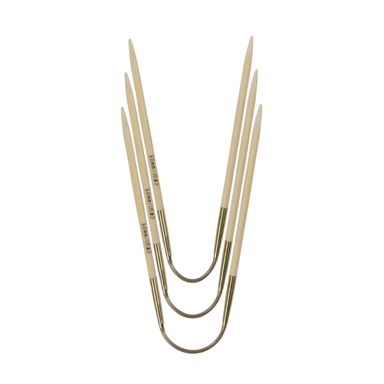 Addi Crasy Trio Bamboo Needles 24cm - Image 6