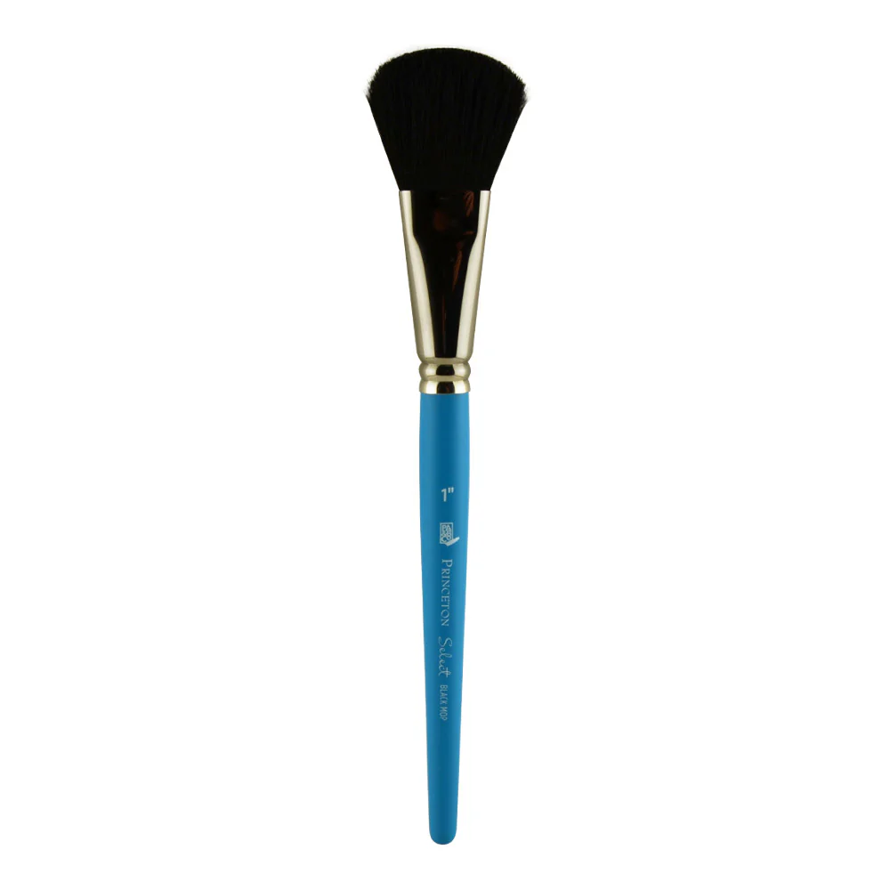 Princeton Select Artiste 3750 Black Mop Natural Hair Brushes - Image 3