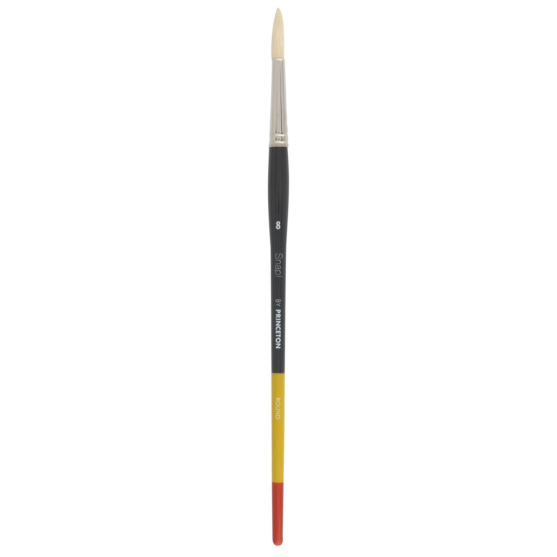 Princeton Snap! 9700 Long Handle Natural Bristle Round Brushes - Image 4